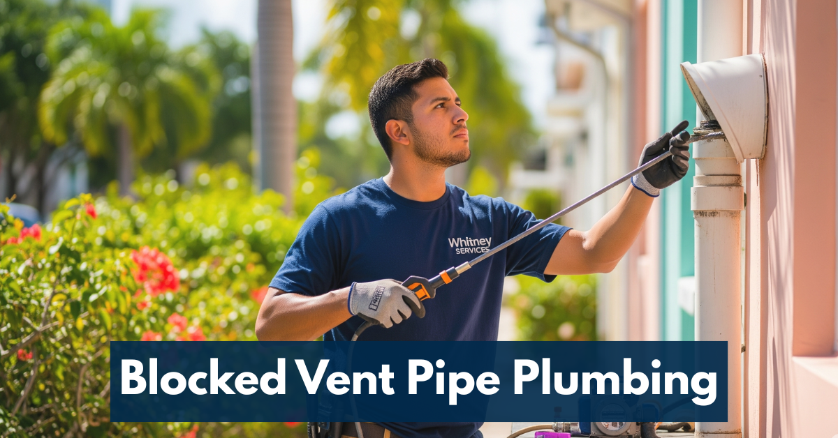 Blocked Vent Pipe Plumbing