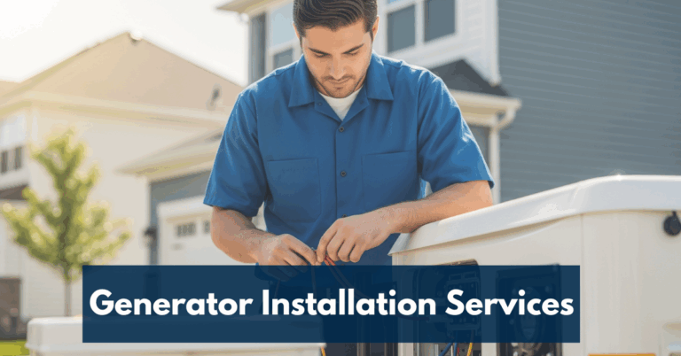 Generator Installation Services In Sterling Heights