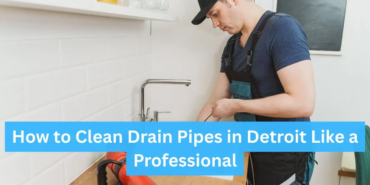 How To Clean Drain Pipes In Detroit