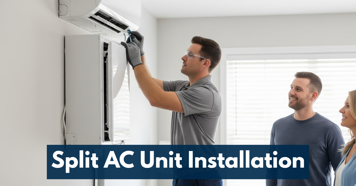 Split Ac Unit Installation