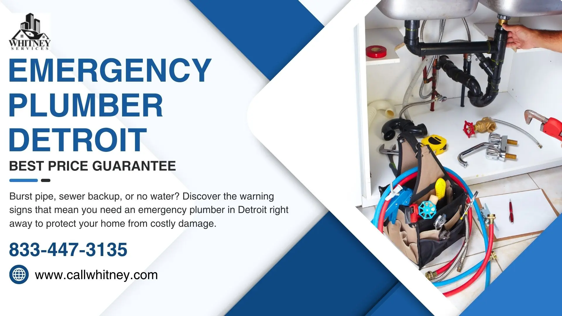 Emergency Plumber In Detroit