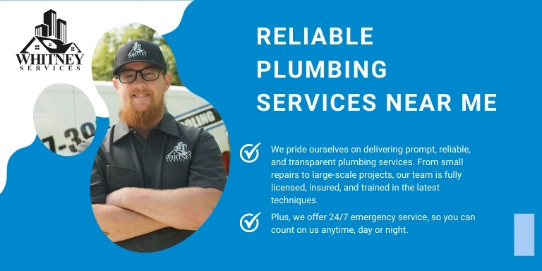 Whitney offers 24 Hour Plumber Near Me in Otsego, Michigan
