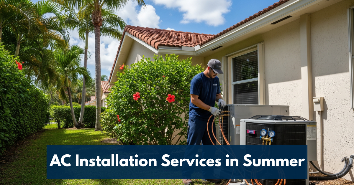 Ac Installation Services In Summer