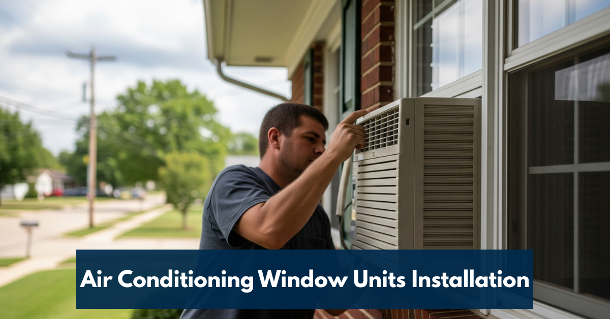 Air Conditioning Window Units Installation