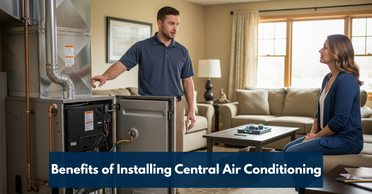Benefits Of Installing Central Air Conditioning
