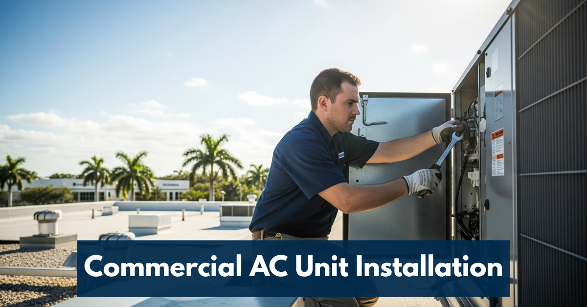 Commercial Ac Unit Installation