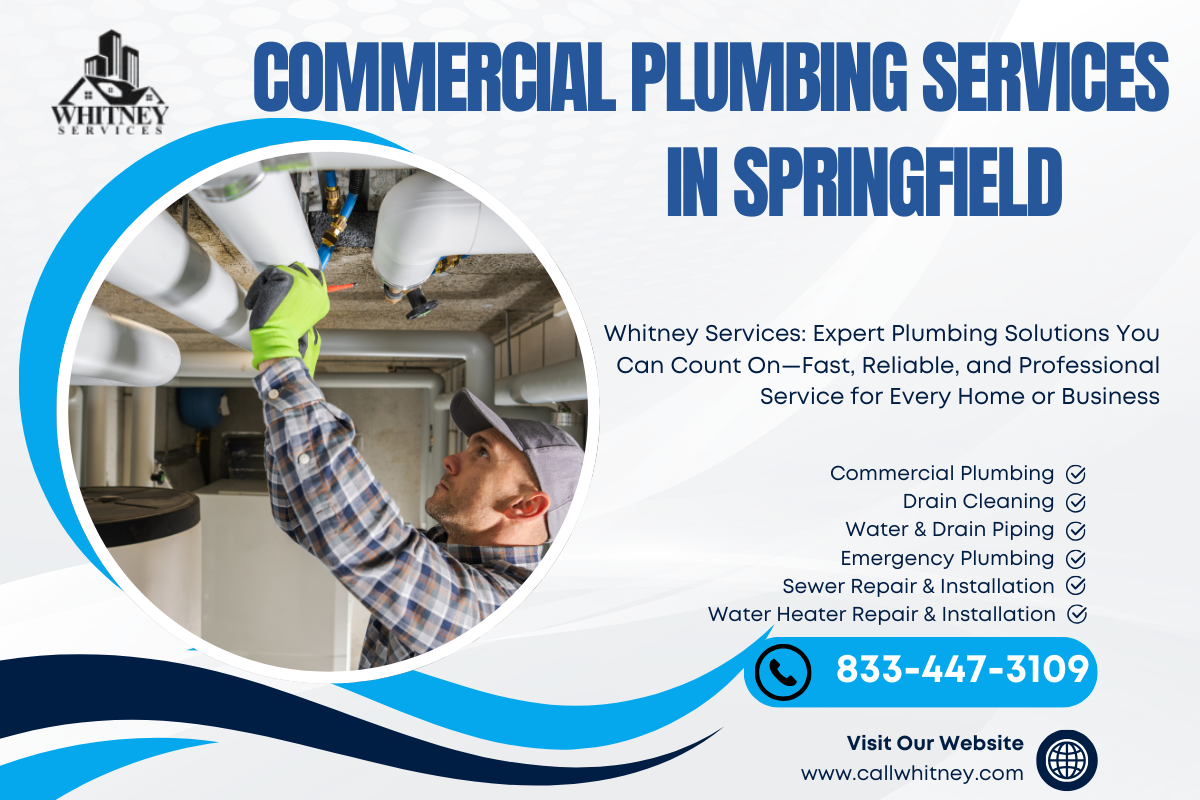 Commercial Plumbing Services In Springfield