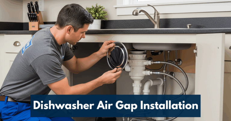 Dishwasher Air Gap Installation