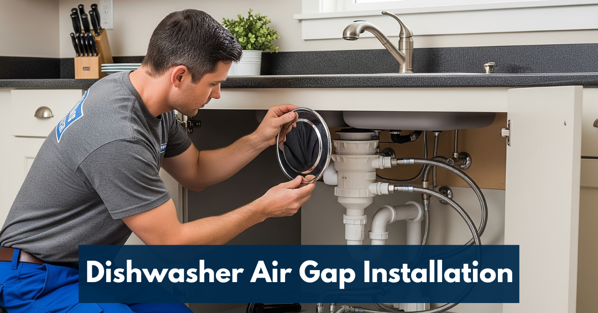Dishwasher Air Gap Installation