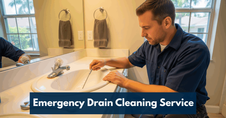 Emergency Drain Cleaning Service