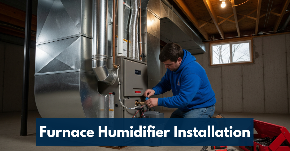 Furnace Humidifier Installation In Parchment