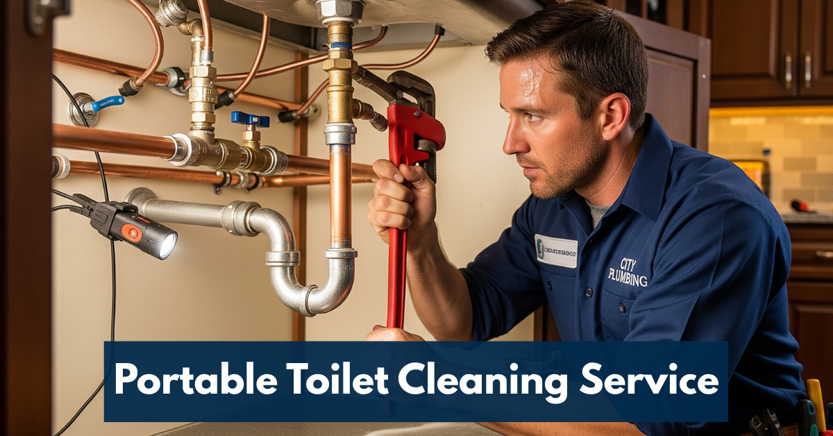 Portable Toilet Cleaning Service