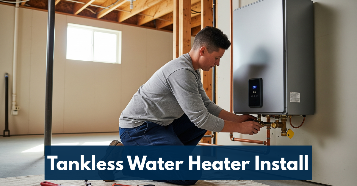 Tankless Water Heater Install