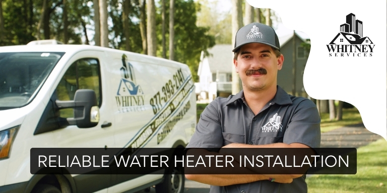 Whitney Service Water Heater Installation In Otsego, Michigan