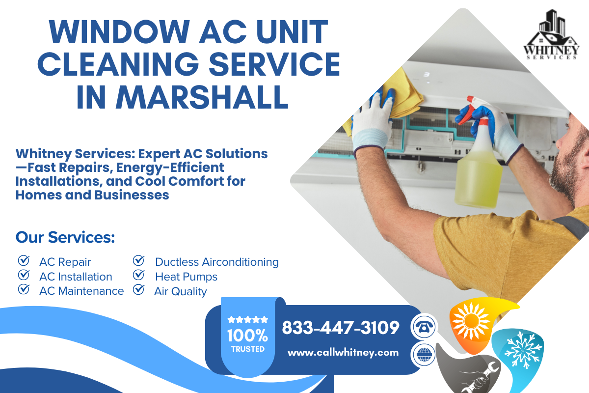 Window Ac Unit Cleaning Service In Marshall