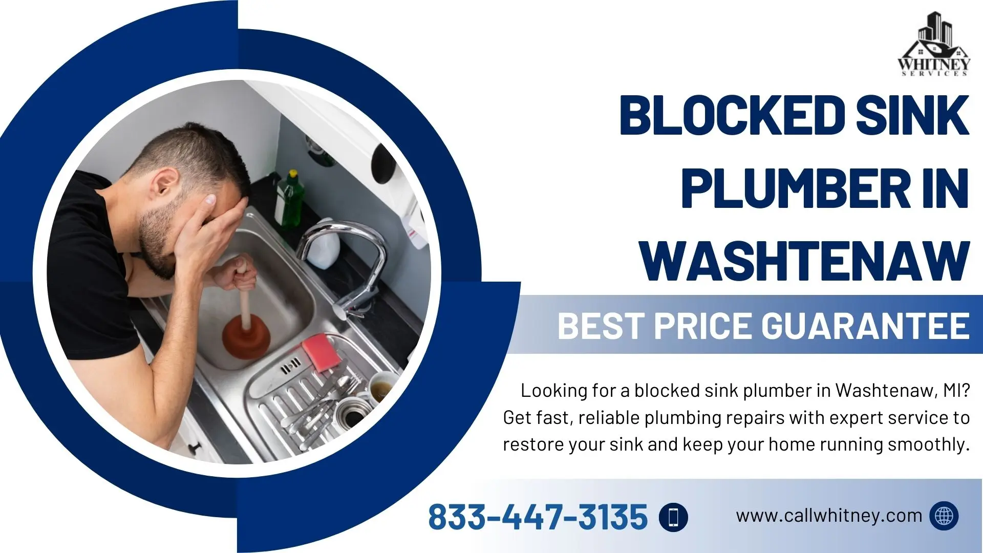 Blocked Sink Plumber In Washtenaw, Mi