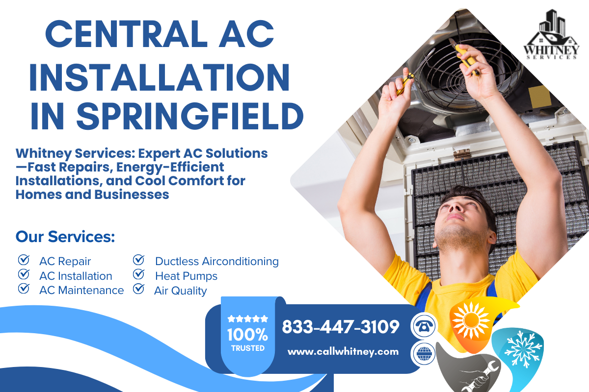 Central Ac Installation In Springfield