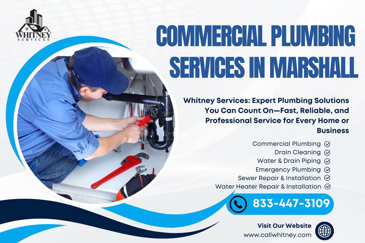 Commercial Plumbing Services In Marshall