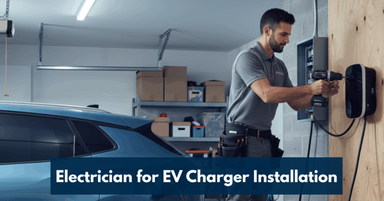 Electrician For Ev Charger Installation