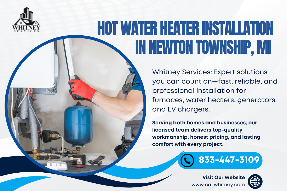 Hot Water Heater Installation In Newton Township