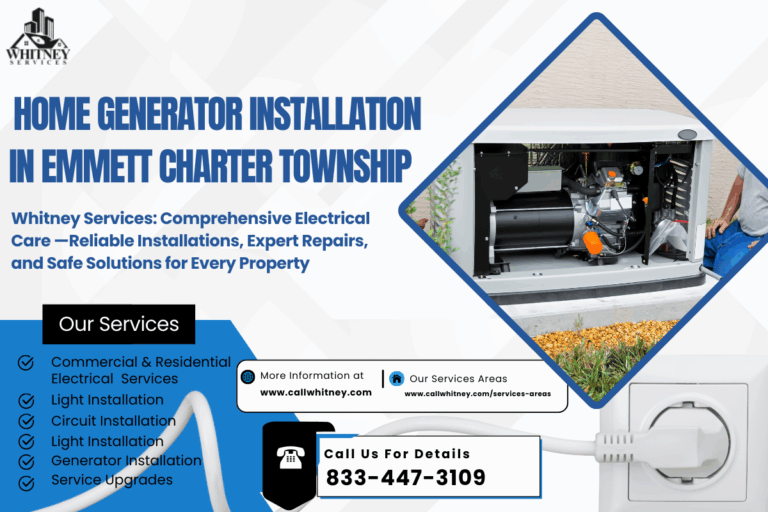Home Generator Installation In Emmett Charter Township