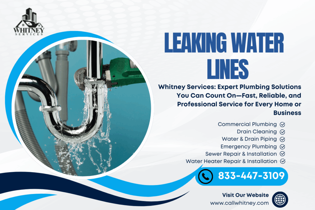 Leaking Water Lines