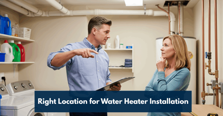 Right Location For Water Heater Installation