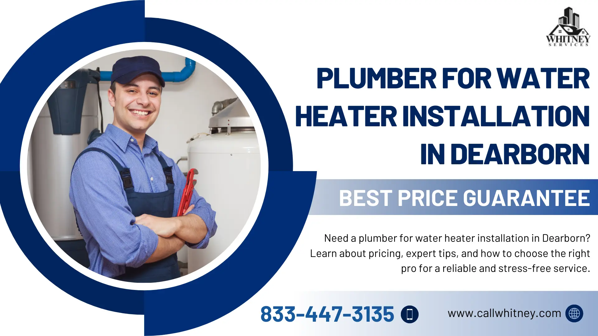 Plumber For Water Heater Installation In Dearborn