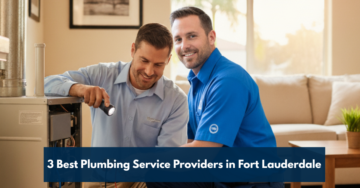 3 Best Plumbing Service Providers In Fort Lauderdale