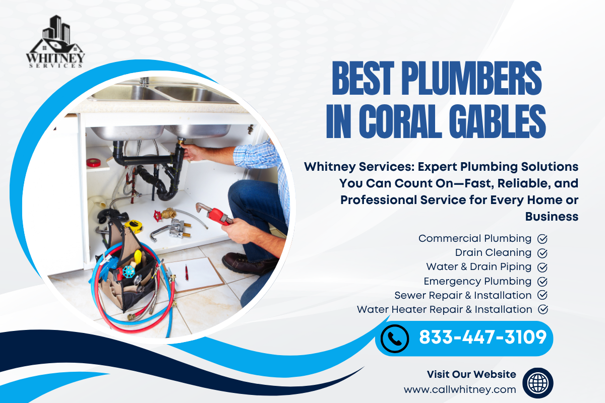 Best Plumbers In Coral Gables