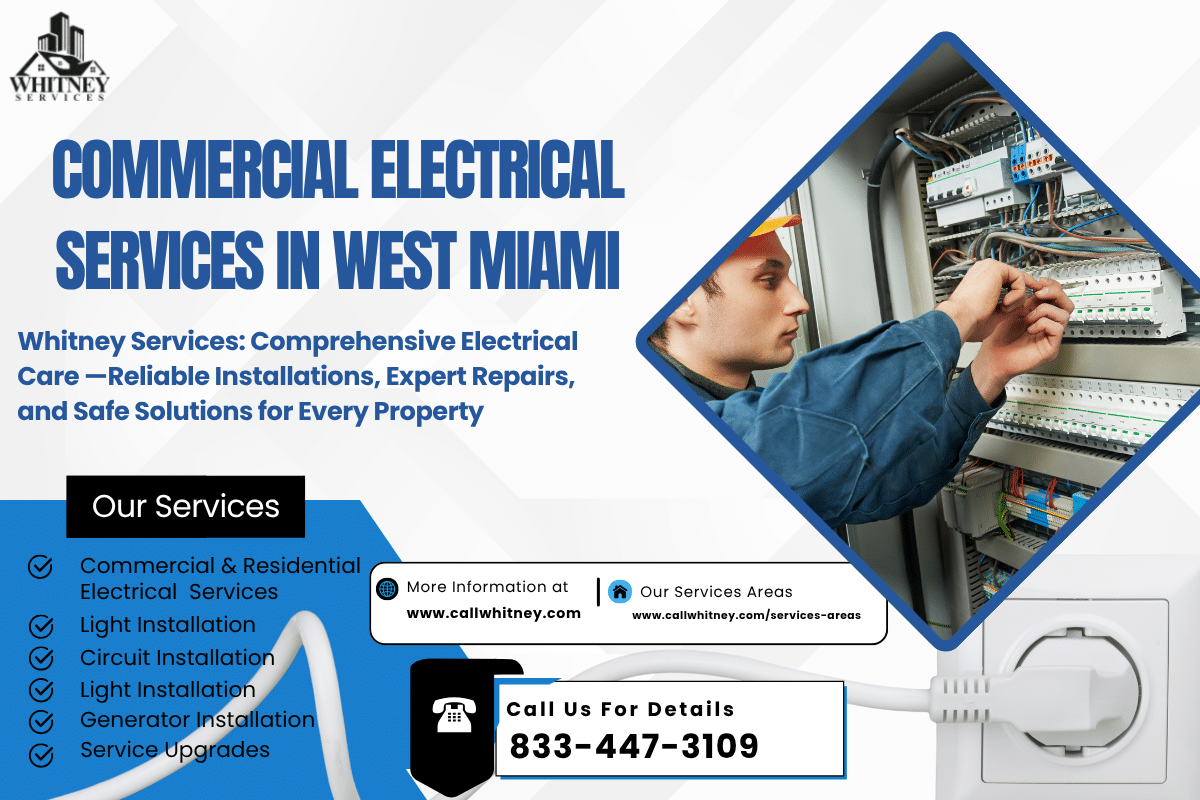 Commercial Electrical Services in West Miami