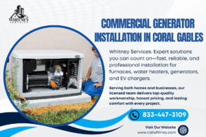 Commercial Generator Installation In Coral Gables