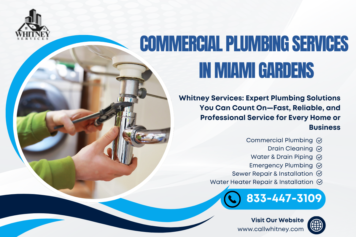 Commercial Plumbing Services In Miami Gardens