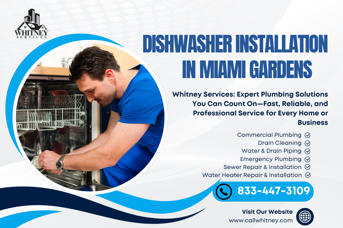 Dishwasher Installation In Miami Gardens