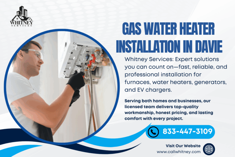 Gas Water Heater Installation In Davie
