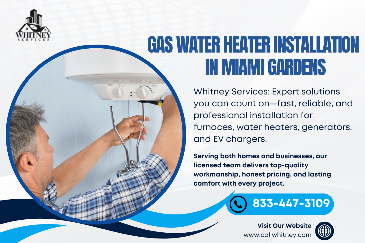 Gas Water Heater Installation In Miami Gardens