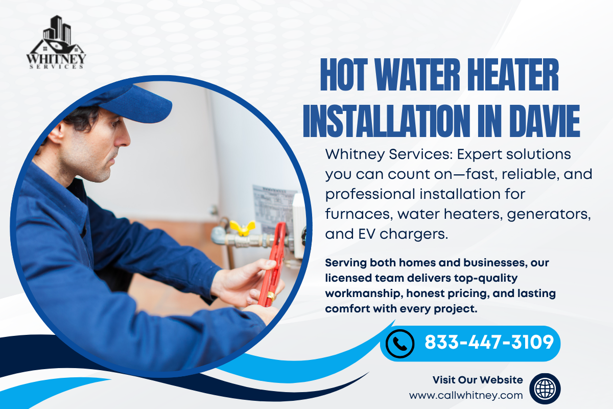 Hot Water Heater Installation In Davie