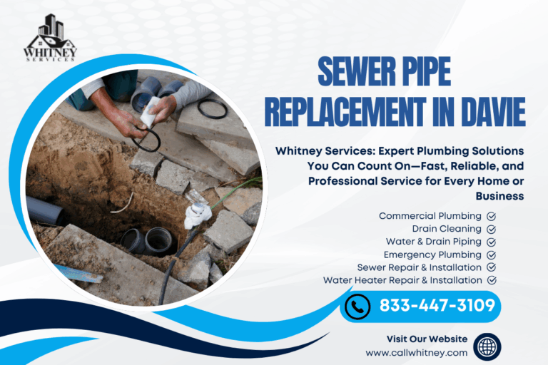 Sewer Pipe Replacement In Davie