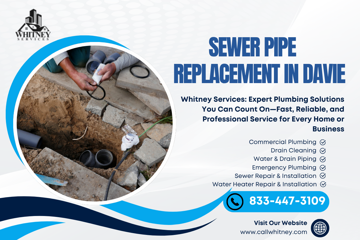 Sewer Pipe Replacement In Davie