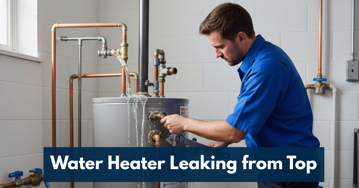 Water Heater Leaking From Top