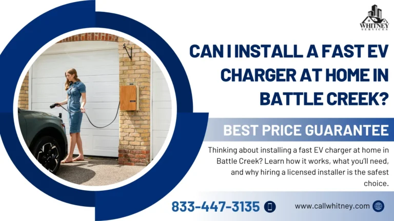Can I Install A Fast Ev Charger At Home In Battle Creek
