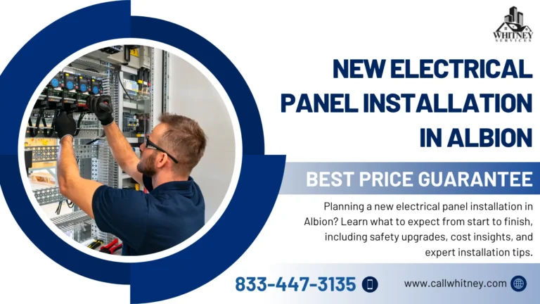 New Electrical Panel Installation In Albion