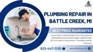 Plumbing Repair In Battle Creek
