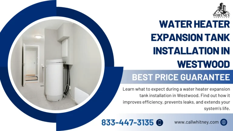 Water Heater Expansion Tank Installation In Westwood
