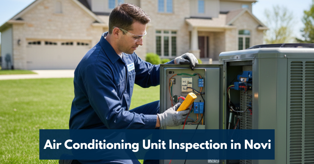 Air Conditioning Unit Inspection in Novi, MI | Whitney Services