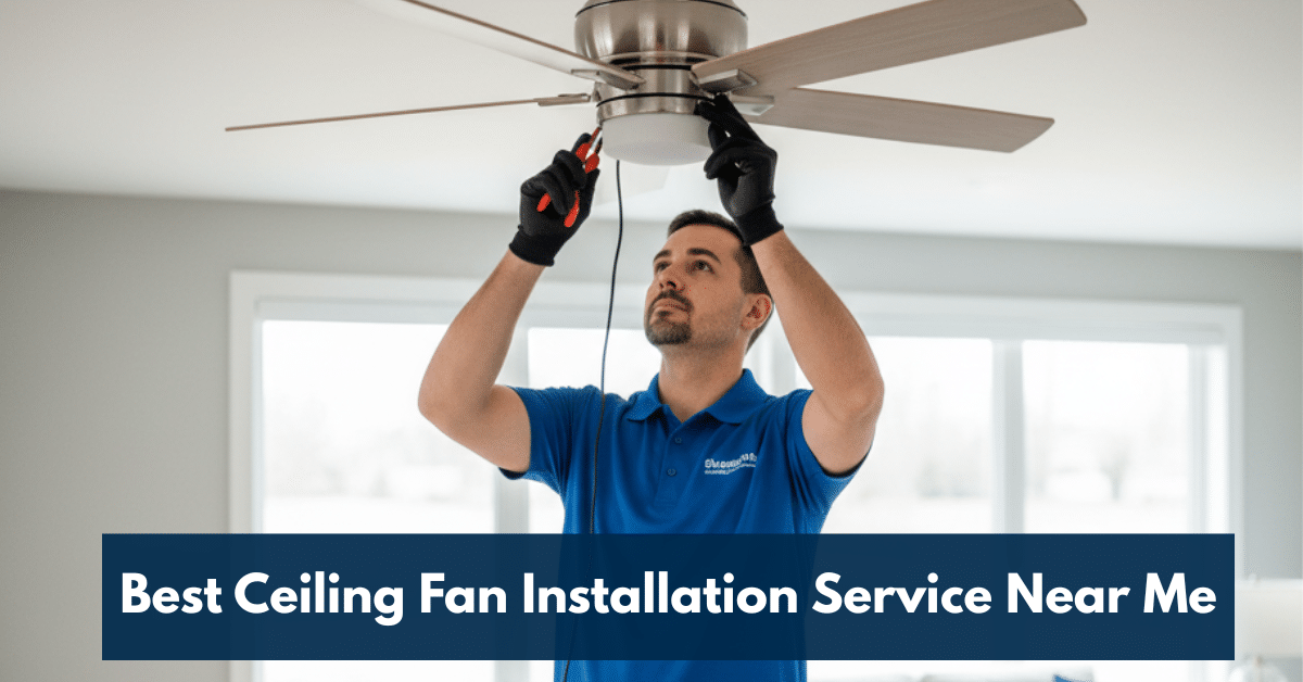 Ceiling Fan Installation Service Near Me in Bloomfield Hills, MI