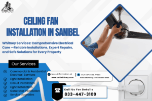 Ceiling Fan Installation In Sanibel