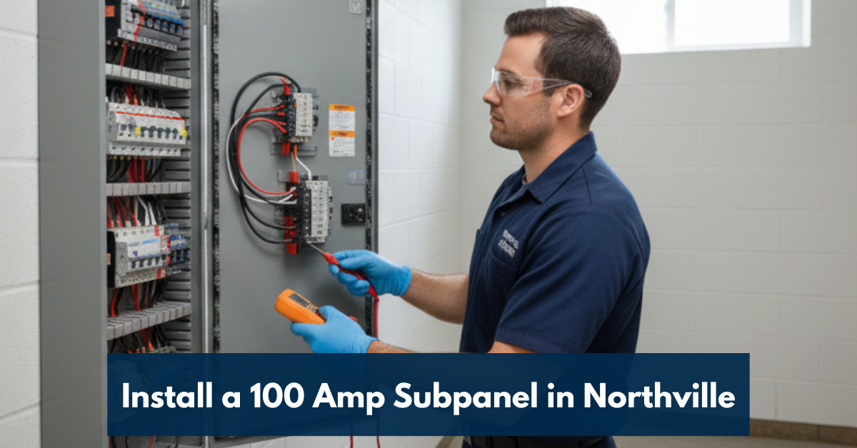 How to Install a 100 Amp Subpanel in Northville, MI