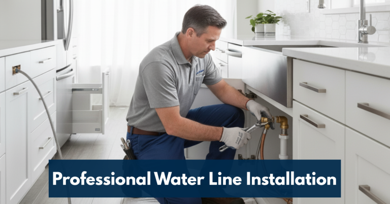Professional Water Line Installation