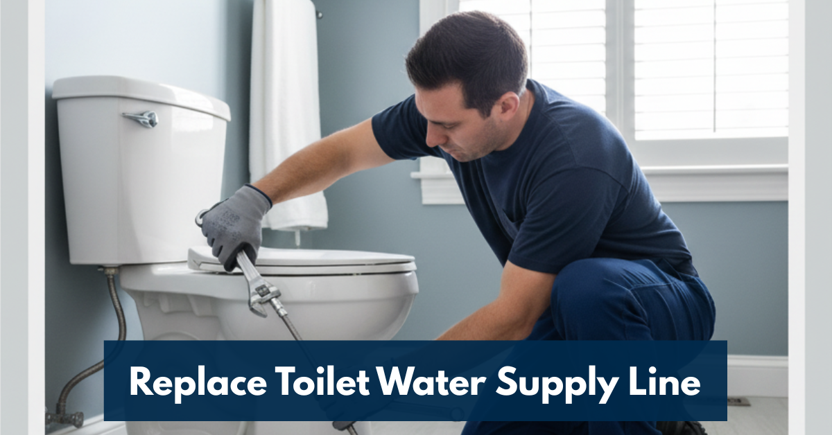 Replace Toilet Water Supply Line (1)